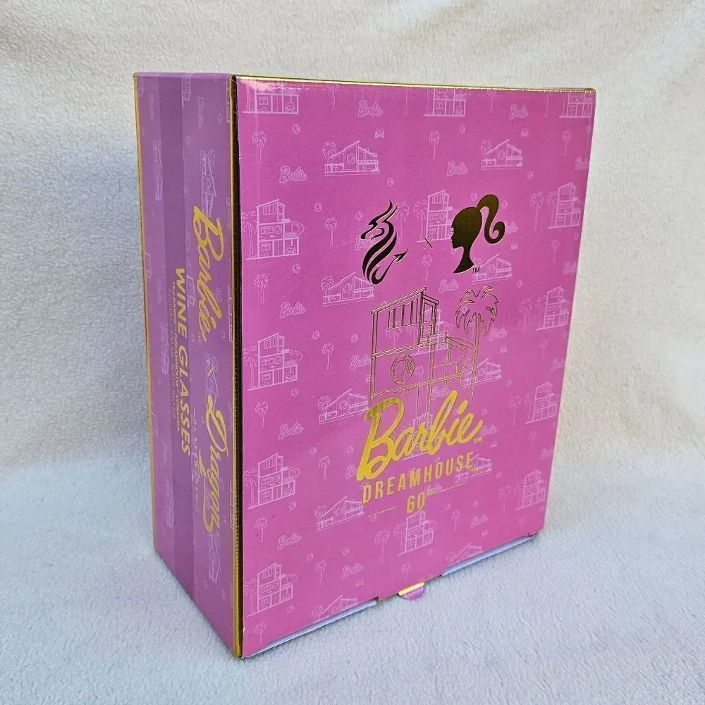 Barbie x Dragon Dreamhouse Wine Glasses - Set of 2